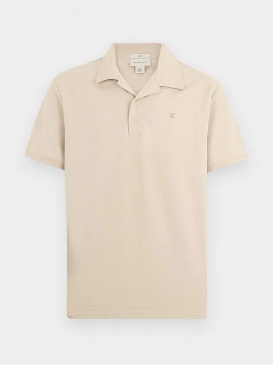 Zdjęcie produktu Koszulka polo Calvin Klein Jeans beżowy