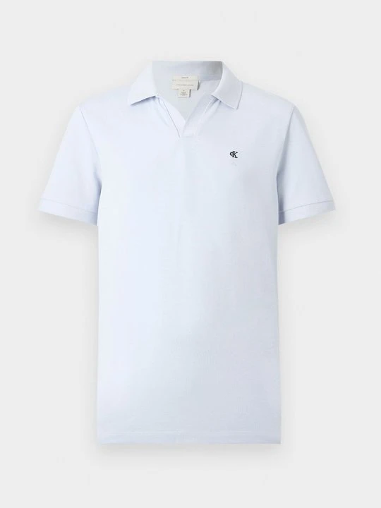 Zdjęcie produktu Koszulka polo Calvin Klein Jeans liliowy melanż