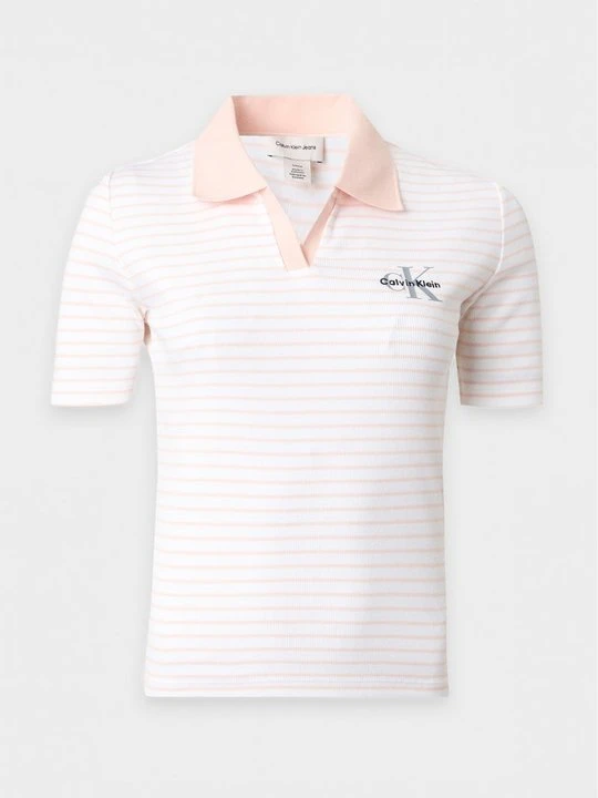 Zdjęcie produktu Koszulka polo Calvin Klein Jeans biały