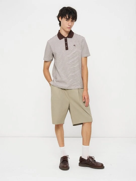 Zdjęcie produktu Koszulka polo Calvin Klein Jeans brązowy
