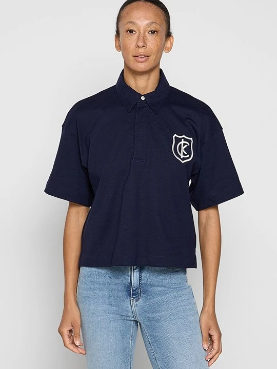 Zdjęcie produktu Koszulka polo Calvin Klein Jeans niebieski