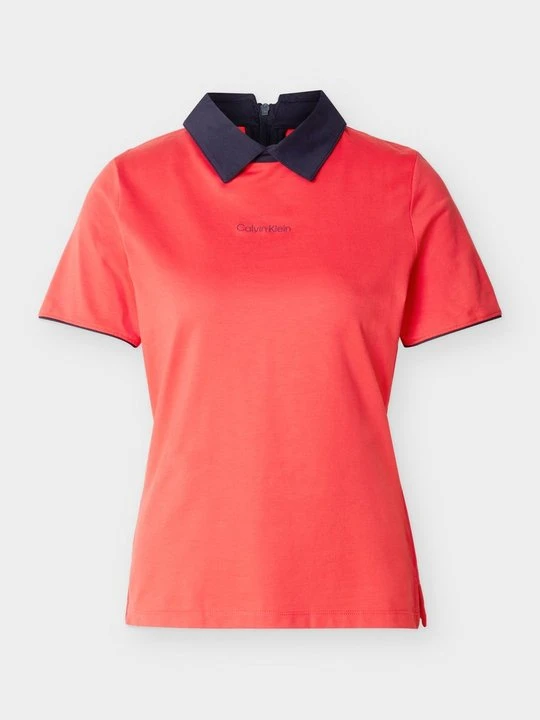 Zdjęcie produktu Koszulka polo Calvin Klein koralowy