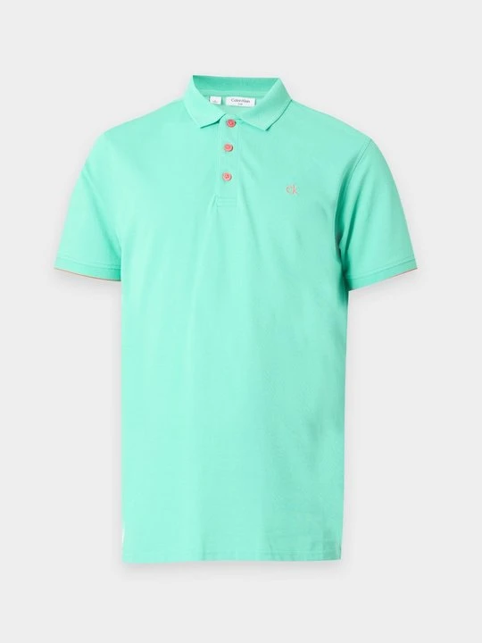 Zdjęcie produktu Koszulka polo Calvin Klein miętowy