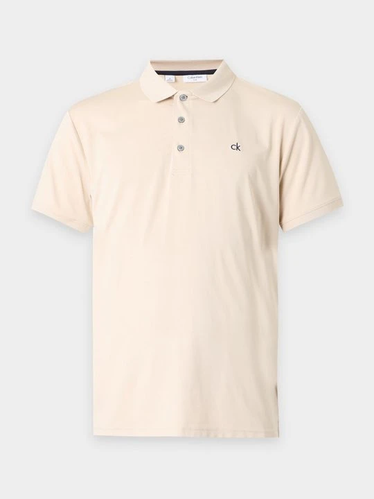 Zdjęcie produktu Koszulka polo Calvin Klein piaskowy