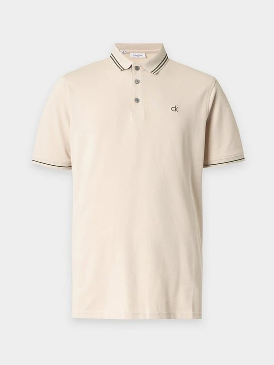 Zdjęcie produktu Koszulka polo Calvin Klein piaskowy