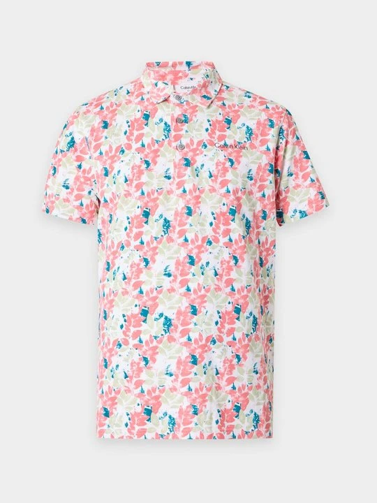 Zdjęcie produktu Koszulka polo Calvin Klein pomarańczowy
