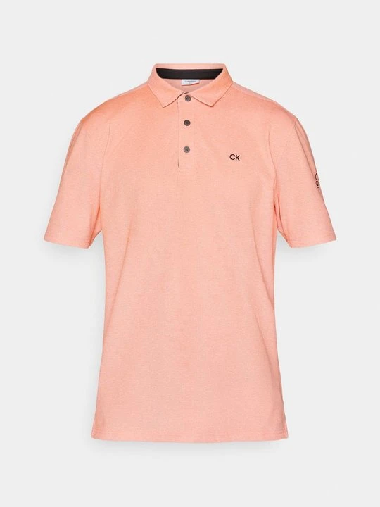 Zdjęcie produktu Koszulka polo Calvin Klein pomarańczowy