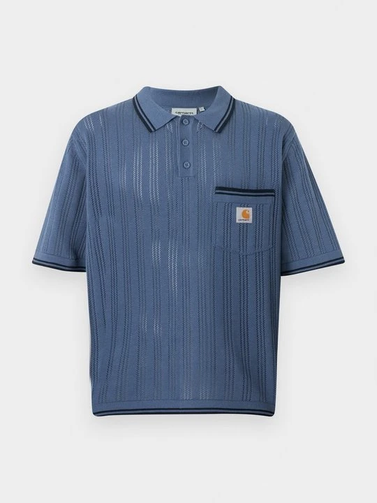 Zdjęcie produktu Koszulka polo Carhartt WIP niebieski