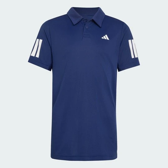 Zdjęcie produktu Koszulka polo Club Tennis 3-Stripes Shirt Kids Adidas Dark Blue