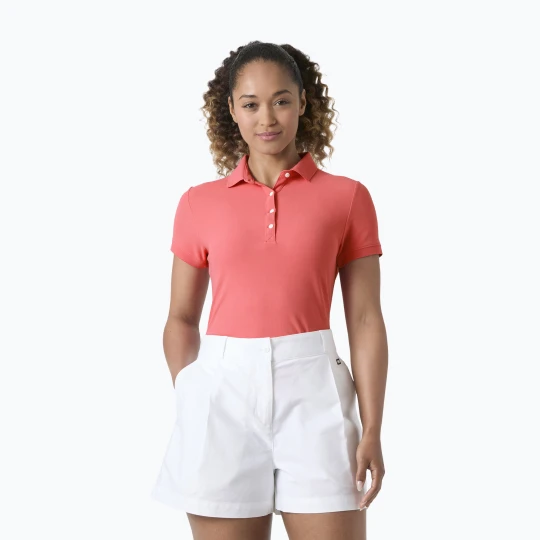 Zdjęcie produktu Koszulka polo damska Helly Hansen Crewline Polo sunset pink