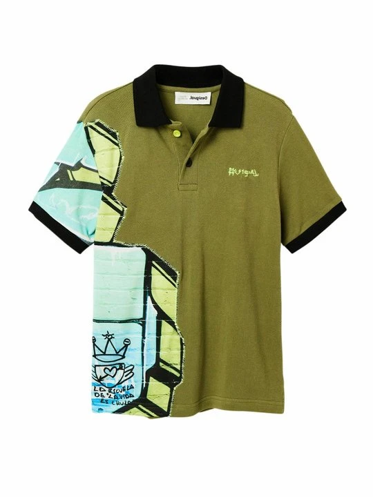 Zdjęcie produktu Koszulka polo Desigual zielony