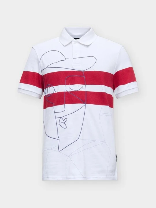 Zdjęcie produktu Koszulka polo Desigual beżowy