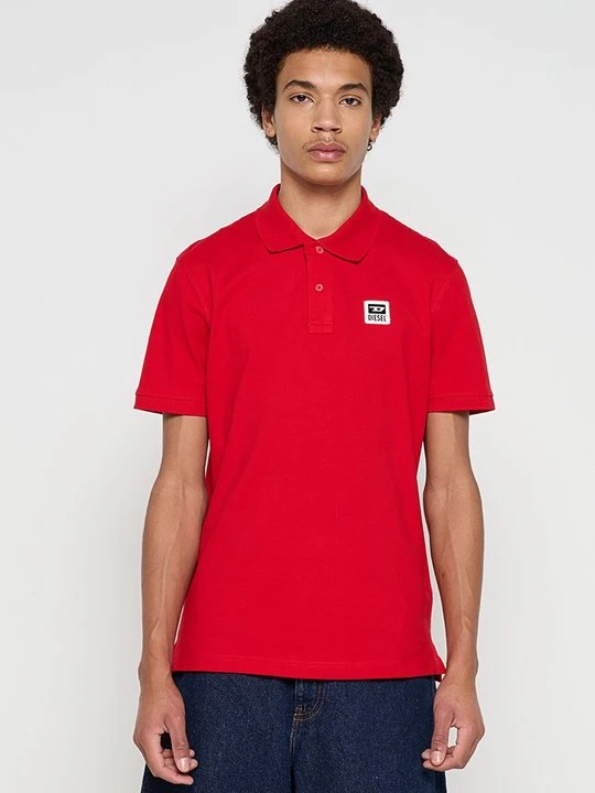 Zdjęcie produktu Koszulka polo Diesel czerwony