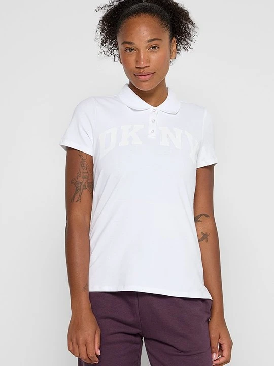 Zdjęcie produktu Koszulka polo DKNY biały