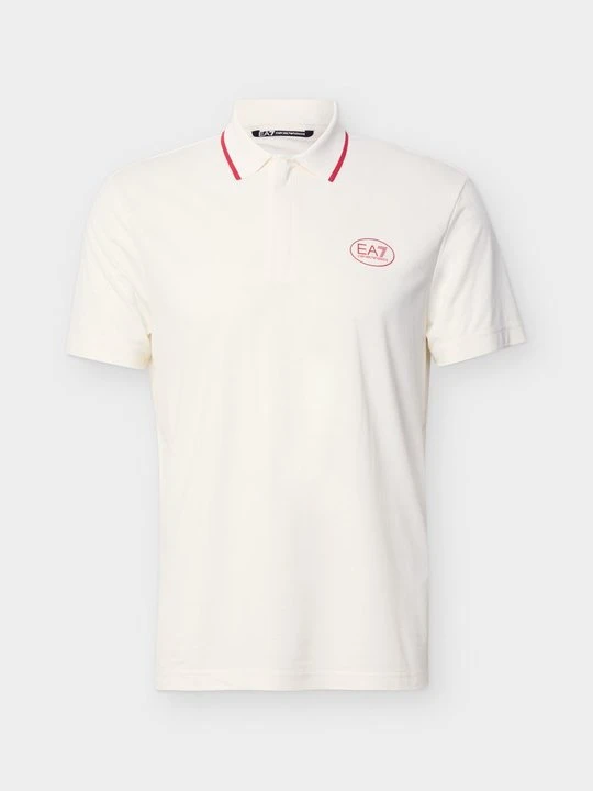 Zdjęcie produktu Koszulka polo EA7 Emporio Armani mleczny