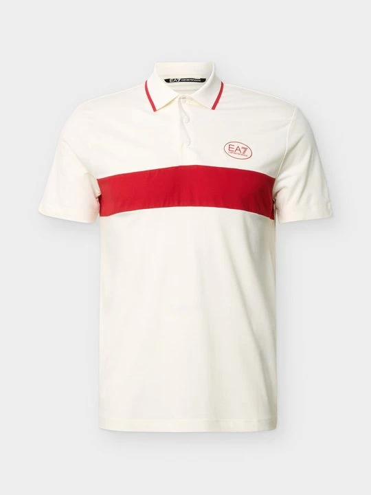 Zdjęcie produktu Koszulka polo EA7 Emporio Armani mleczny