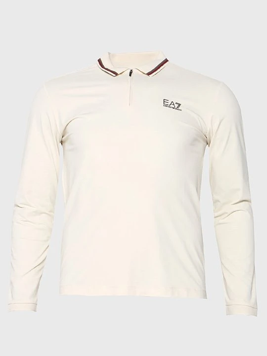 Zdjęcie produktu Koszulka polo EA7 Emporio Armani srebrny