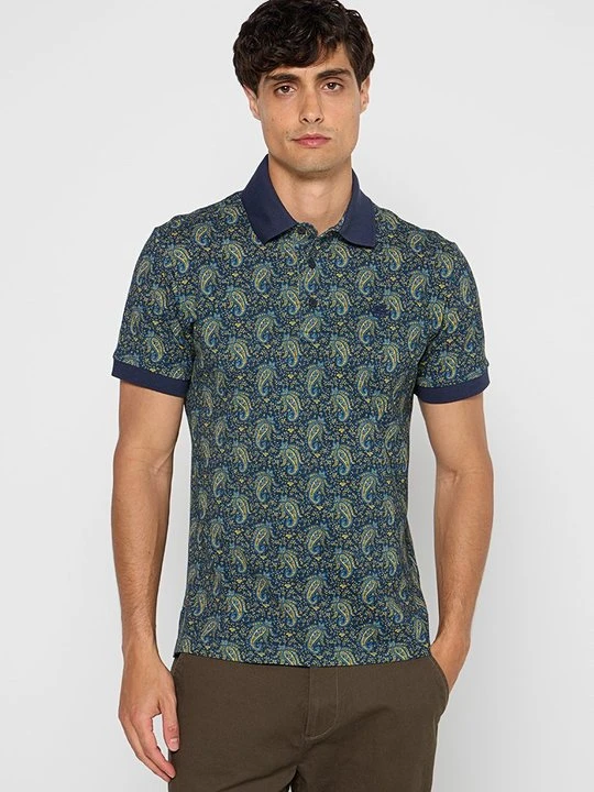 Zdjęcie produktu Koszulka polo ETRO granatowy