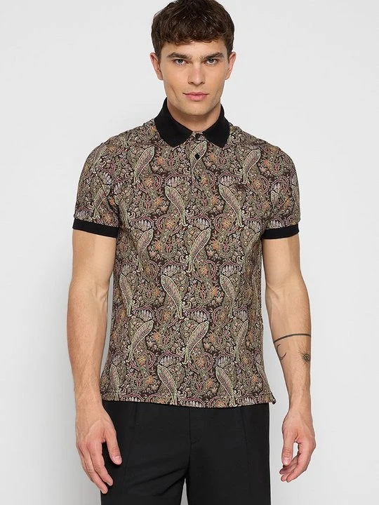 Zdjęcie produktu Koszulka polo ETRO czarny