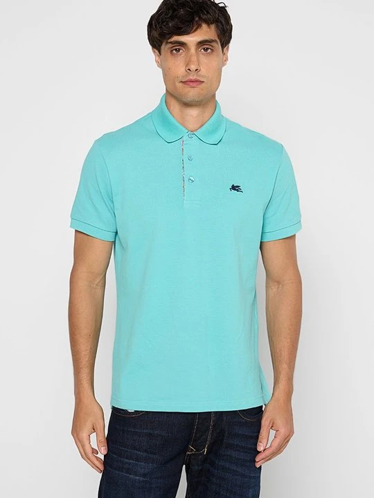 Zdjęcie produktu Koszulka polo ETRO turkusowy
