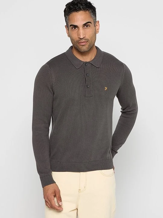 Zdjęcie produktu Koszulka polo Farah szary