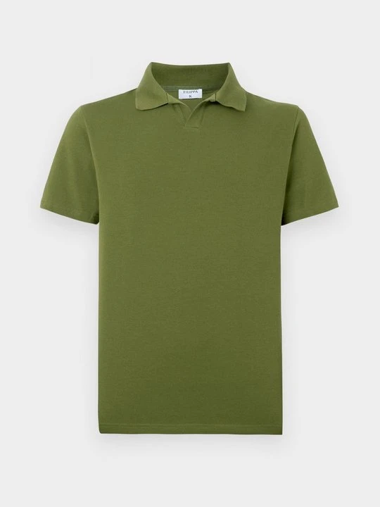 Zdjęcie produktu Koszulka polo Filippa K jasnozielony melanż