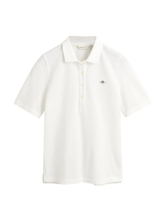 Zdjęcie produktu Koszulka polo Gant mleczny