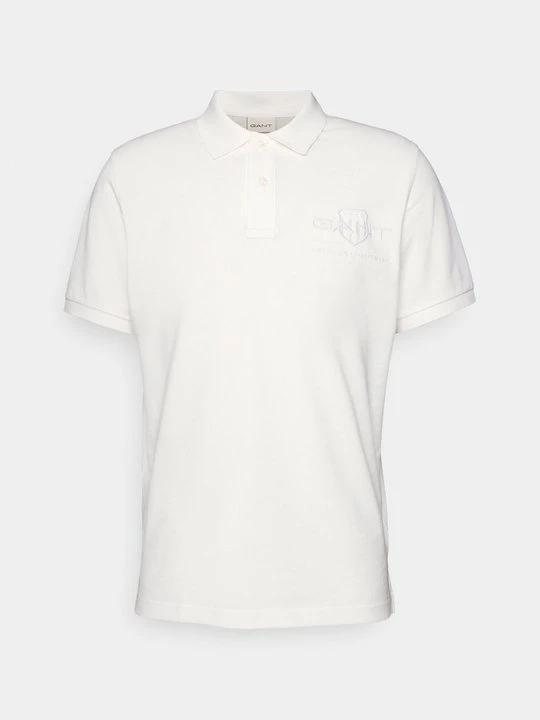 Zdjęcie produktu Koszulka polo Gant mleczny