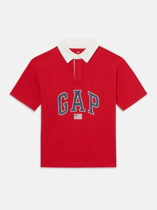 Zdjęcie produktu Koszulka polo GAP czerwony