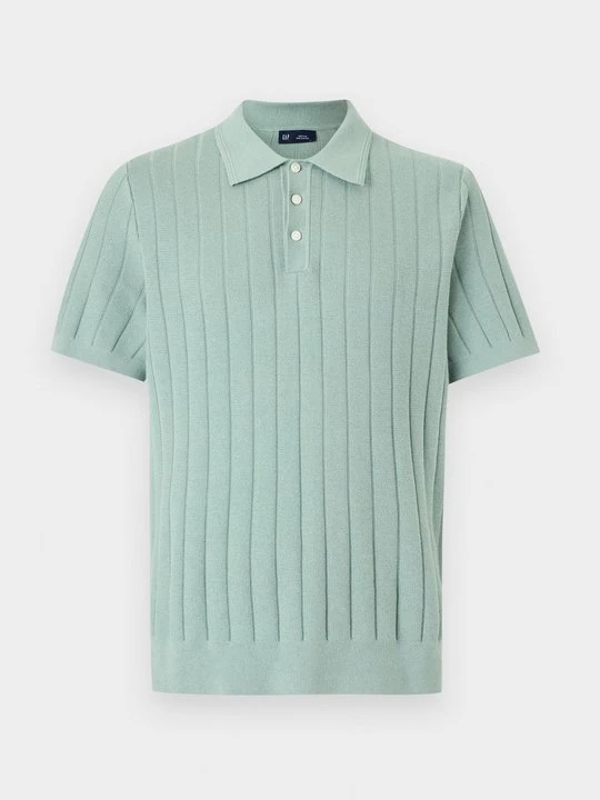 Zdjęcie produktu Koszulka polo GAP oliwkowy melanż