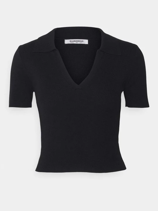 Zdjęcie produktu Koszulka polo Glamorous czarny