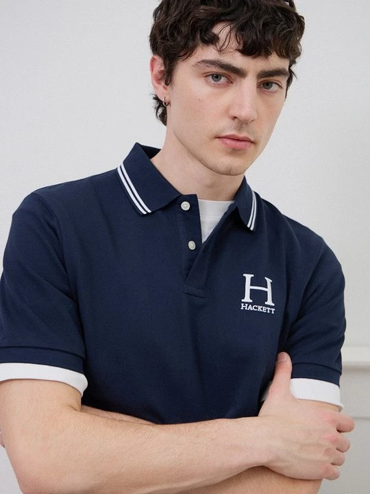 Zdjęcie produktu Koszulka polo Hackett London granatowy