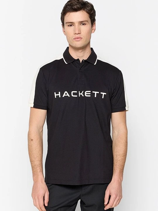 Zdjęcie produktu Koszulka polo Hackett London czarny
