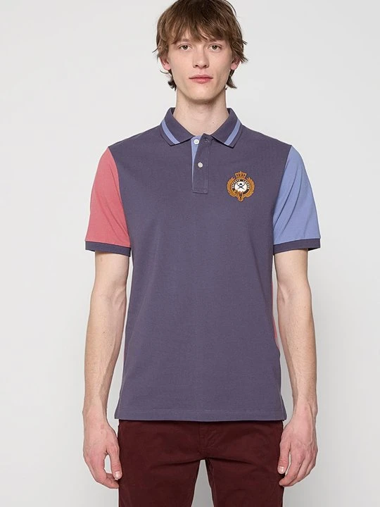 Zdjęcie produktu Koszulka polo Hackett London fioletowy