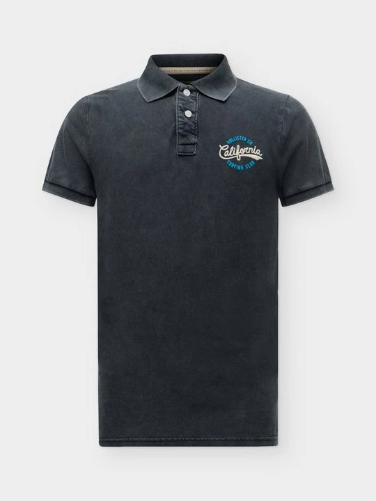 Zdjęcie produktu Koszulka polo Hollister Co. czarny