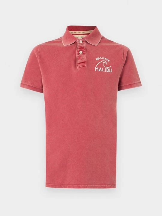 Zdjęcie produktu Koszulka polo Hollister Co. czerwony
