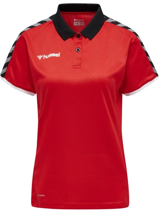 Zdjęcie produktu Koszulka polo Hummel ciemnoczerwony