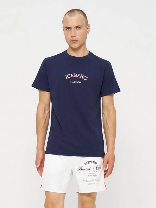 Zdjęcie produktu Koszulka polo Iceberg granatowy