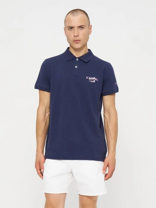 Zdjęcie produktu Koszulka polo Iceberg granatowy