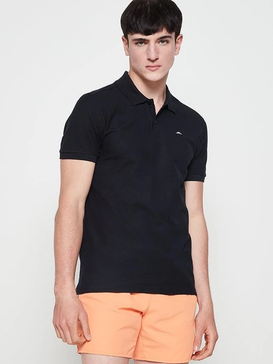 Zdjęcie produktu Koszulka polo J.Lindeberg czarny melanż