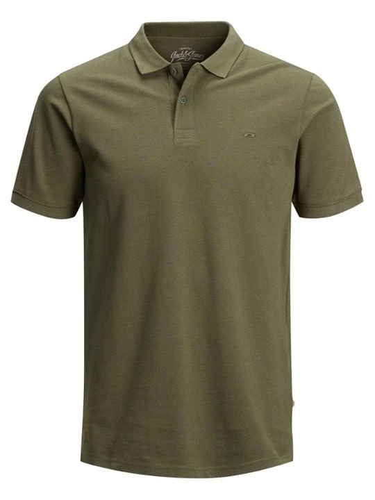 Zdjęcie produktu Koszulka polo Jack&Jones ciemnozielony