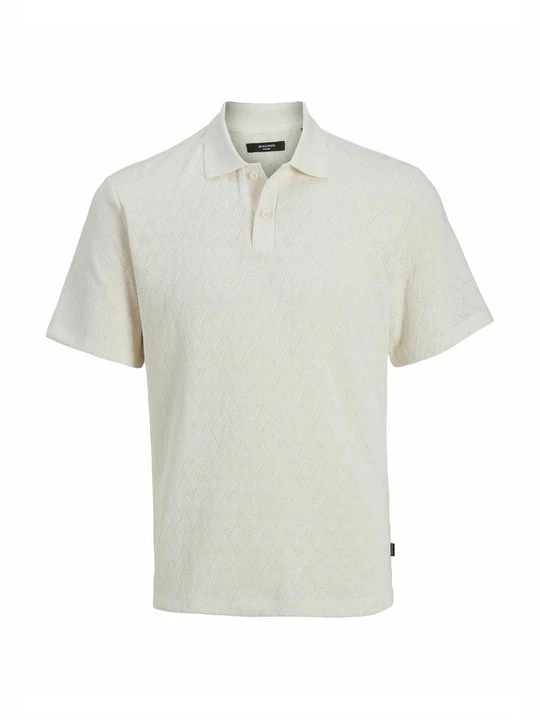 Zdjęcie produktu Koszulka polo Jack&Jones mleczny