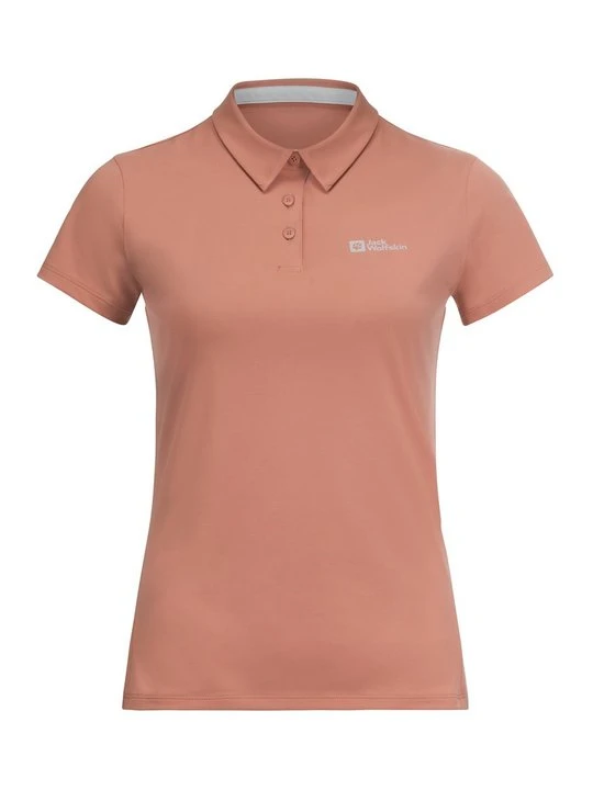 Zdjęcie produktu Koszulka polo Jack Wolfskin czerwony