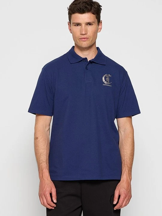Zdjęcie produktu Koszulka polo Just Cavalli granatowy