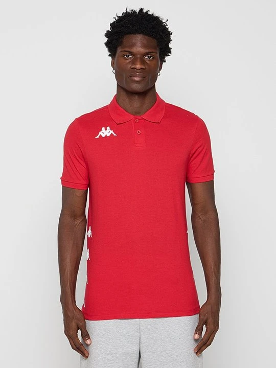 Zdjęcie produktu Koszulka polo Kappa czerwony