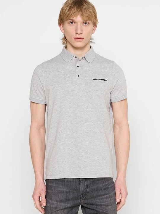 Zdjęcie produktu Koszulka polo KARL LAGERFELD szary