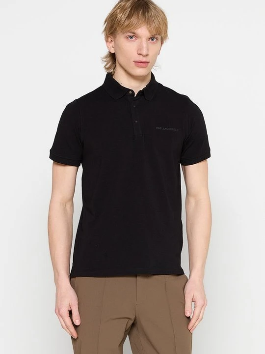 Zdjęcie produktu Koszulka polo KARL LAGERFELD czarny