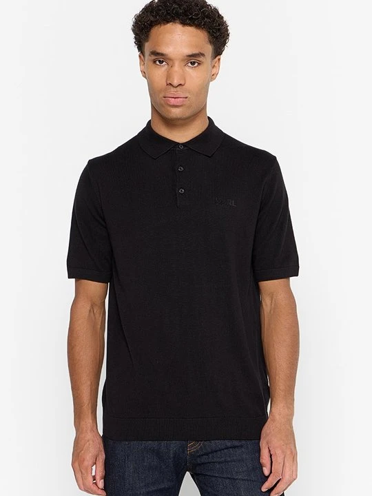 Zdjęcie produktu Koszulka polo KARL LAGERFELD czarny