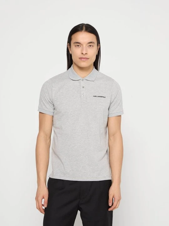Zdjęcie produktu Koszulka polo KARL LAGERFELD jasnoszary