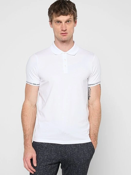 Zdjęcie produktu Koszulka polo KARL LAGERFELD biały
